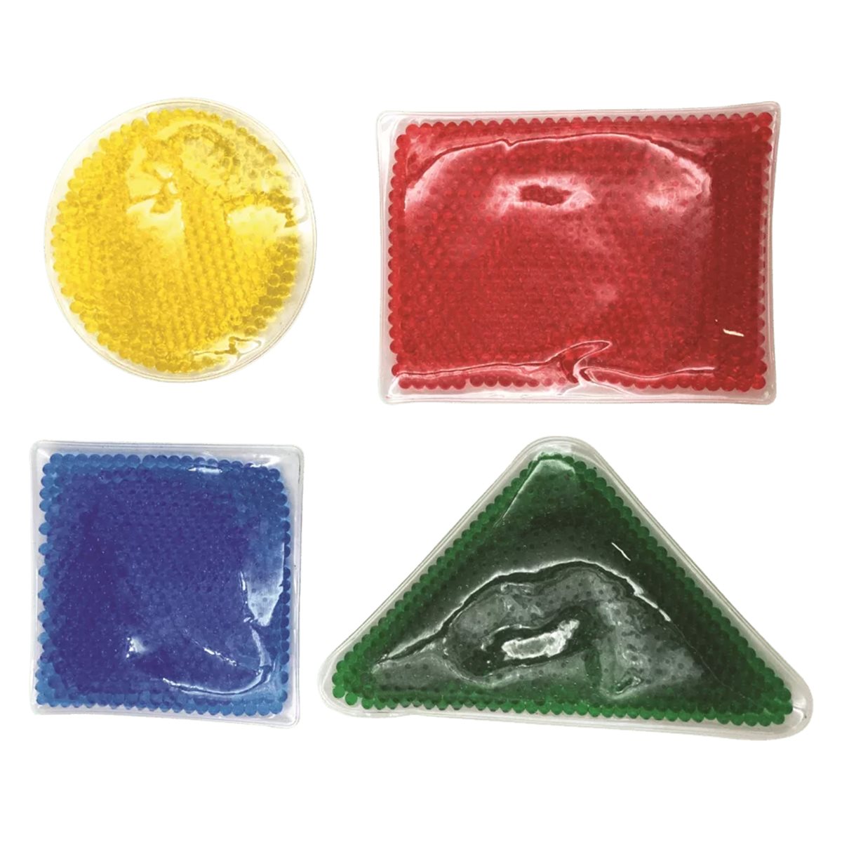 Foldable Gel Filled 3D Shapes - 4 Pack