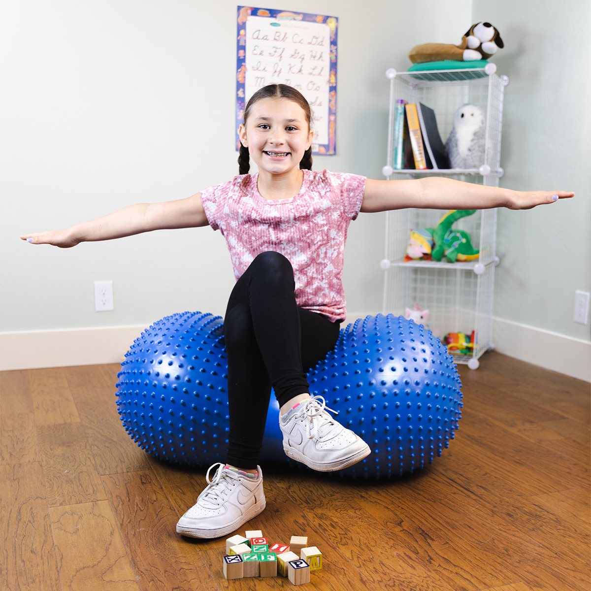 Peanut Shape Textured Sensory Ball